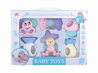 BABY RATTLES 6PCS,
