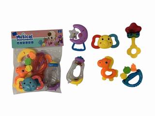 BABY RATTLES 6PCS,