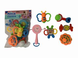 BABY RATTLES 6PCS,