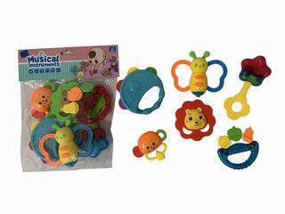 BABY RATTLES 6PCS,