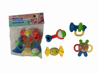 BABY RATTLES 4PCS,