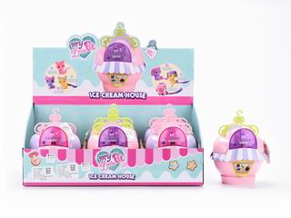 B/O ICE CREAM HOUSE W/LIGHT & MUSIC 6PCS,