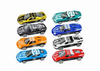 1:64 SLIDE ALLOY POLICE CAR,