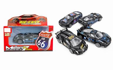 1:36 ALLOY PULL BACK CAR,