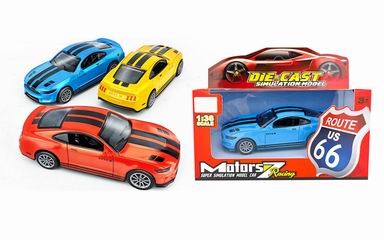 1:36 ALLOY PULL BACK CAR,
