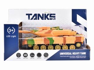 1：16 B/O TANK W/LIGHT & MUSIC,
