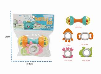 BABY RATTLE 5PCS,