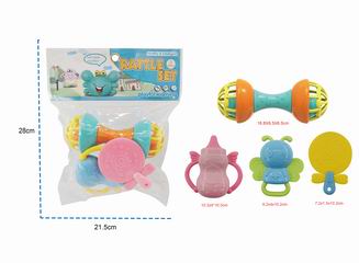 BABY RATTLE 4PCS,