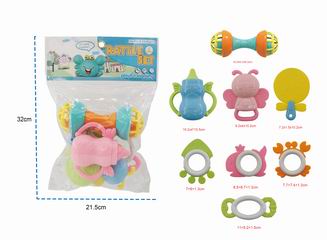 BABY RATTLE 8PCS,