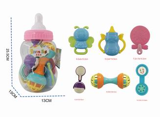 BABY RATTLE 6PCS,