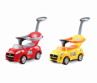 1:4 SLIDE CHILDREN CAR W/LIGHT & MUSIC,