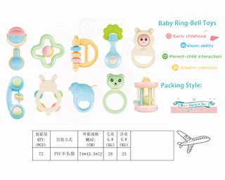 BABY RATTLES 10PCS,