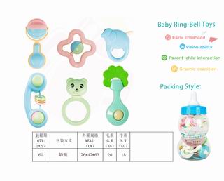 BABY RATTLES 6PCS,