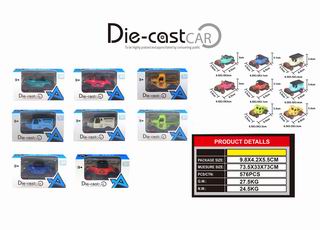 METAL PULL BACK CAR,