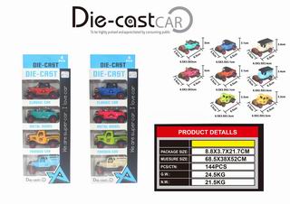 METAL PULL BACK CAR,