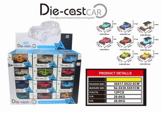 PULL BACK ALLOY CAR 48PCS,