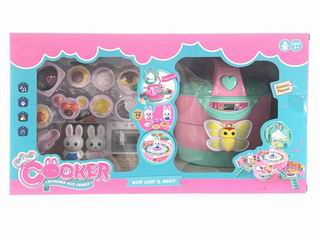 COOKER SET W/LIGHT&MUSIC,