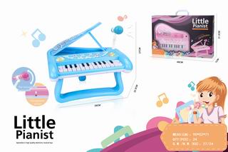 ELECTRONIC ORGAN W/MICROPHONE,
