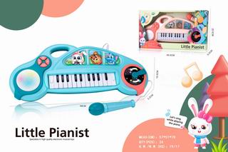 ELECTRONIC ORGAN W/MICROPHONE,
