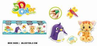 5D COLOR DOUGH 8PCS,