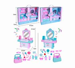 DRESSER SET W/LIGHT & MUSIC,