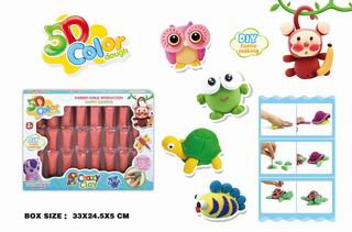 5D COLOR DOUGH 24PCS,