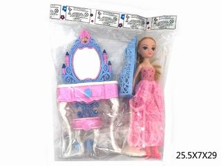 DOLL W/DRESSER,