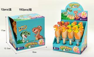 DINOSAUR CANDY TOYS 12PCS,
