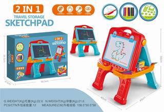 2 IN 1 TRAVEL STORAGE SKETCHPAD,