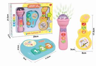 MUSICAL INSTRUMENTS SET 3PCS,