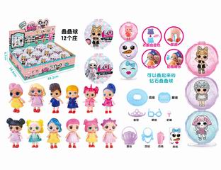 DOLL SET 12PCS,