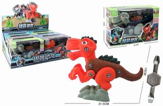 ASSEMBLY DINOSAUR 8PCS,