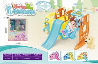 PLAYGROUND W/LIGHT & MUSIC & DOLL,