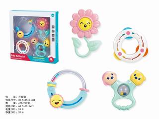 BABY RATTLE 4PCS,
