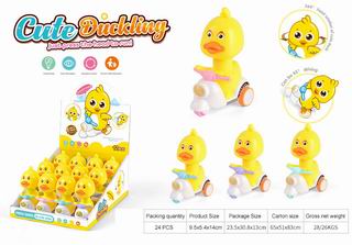 DUCK PRESS CAR 12PCS,