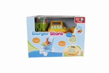 BURGER STORE 47PCS,