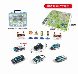 DIE-CAST PLAY SET 4PCS,