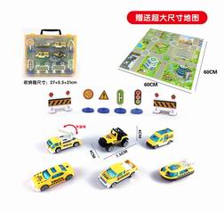 DIE-CAST PLAY SET 4PCS,