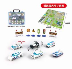DIE-CAST PLAY SET 4PCS,