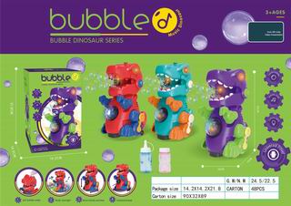 B/O BUBBLE DINOSAUR SERIES,