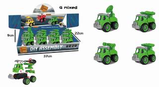 DIY ASSEMBLY CAR 12PCS,