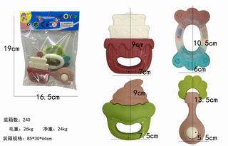 BABY RATTLES 4PCS,