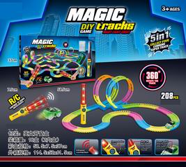 5 IN 1 DIY MAGIC TRACK 208PCS,