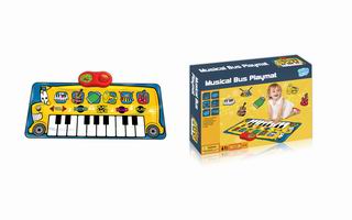 BUS PIANO PLAYMAT,
