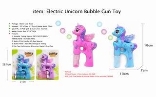 B/O BUBBLE GUN W/LIGHT & MUSIC,