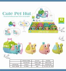 PRESS SNAIL W/CAGE 12PCS,