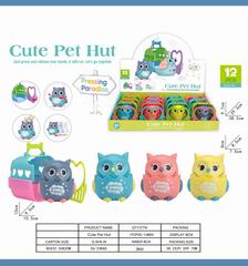 PRESS OWLET W/CAGE 12PCS,