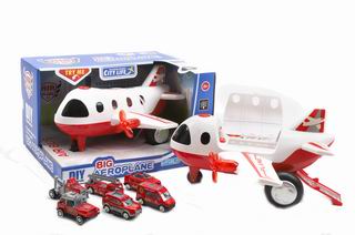 DIY BIG AEROPLANE W/DIE-CAST CAR & IC,