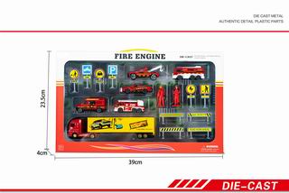 ALLOY FIRE SCENE SET,