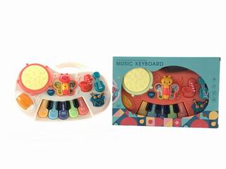 ELECTRONIC ORGAN W/MUSIC,